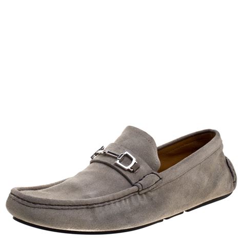 gucci grey loafers|Gucci loafers suede.